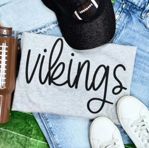 Vikings Puff Letters