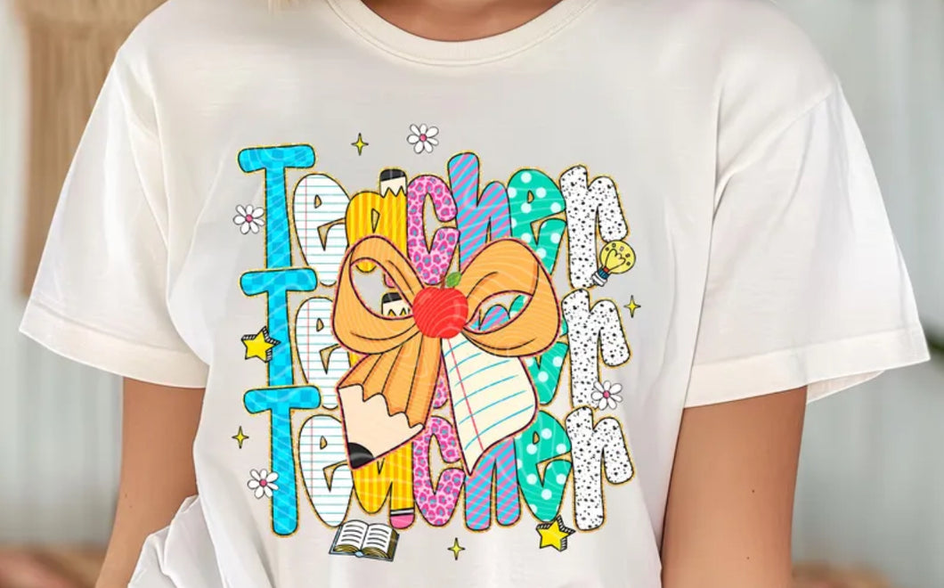 Teacher Bow Pencil