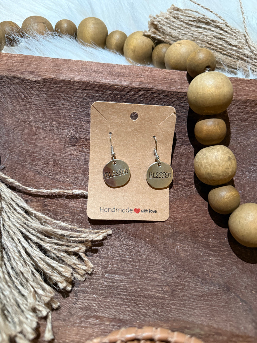 Gold Blessed Earrings