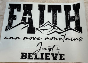 Faith Can Move Mountains