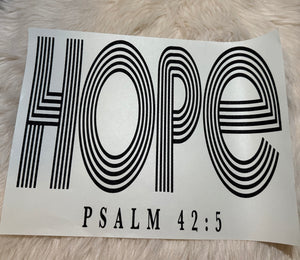 Hope Psalm 42:5