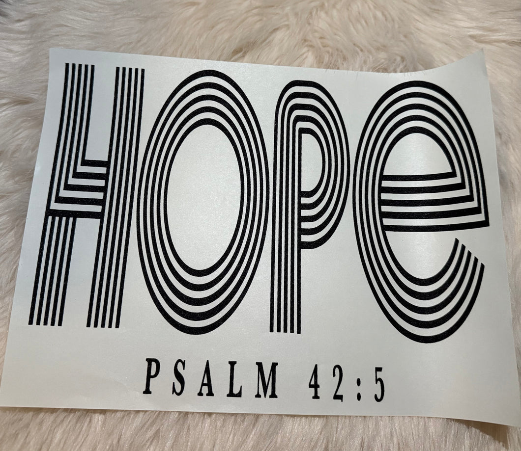 Hope Psalm 42:5