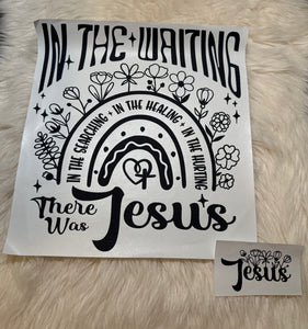 In the Waiting (Front and Back)
