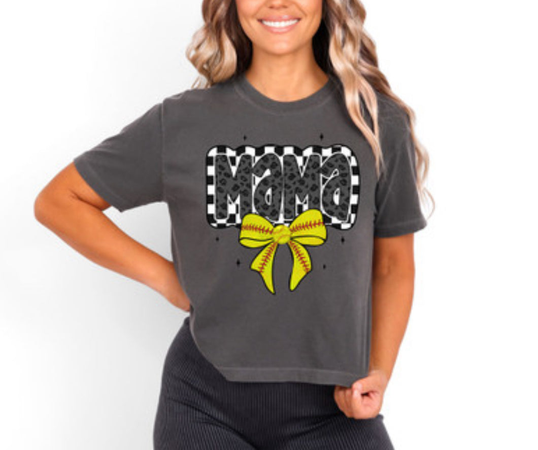 Softball Bow Mama
