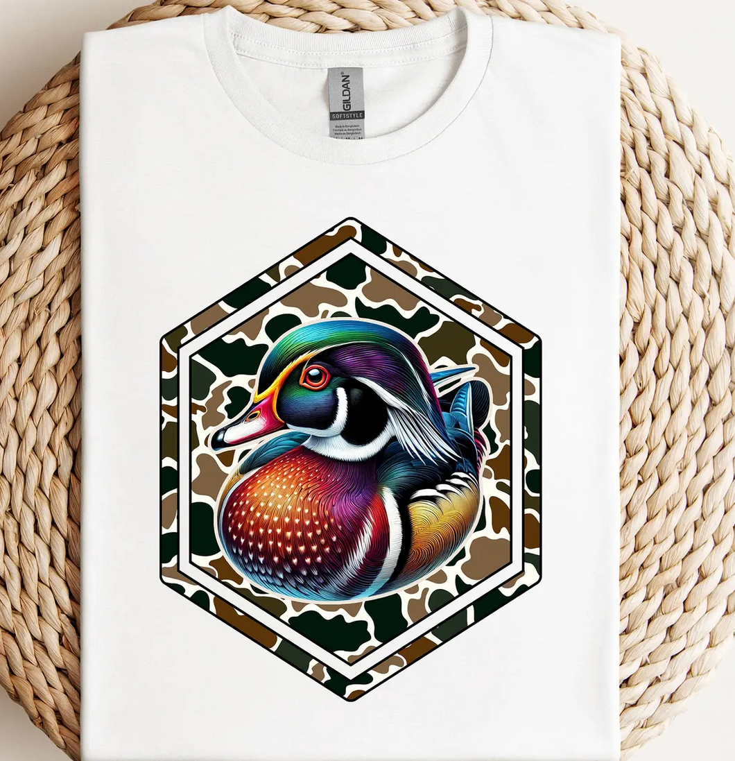 Camo Colorful Duck