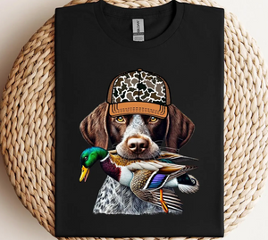Dog with Duck