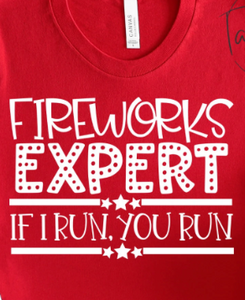 Firework Expert Shirt