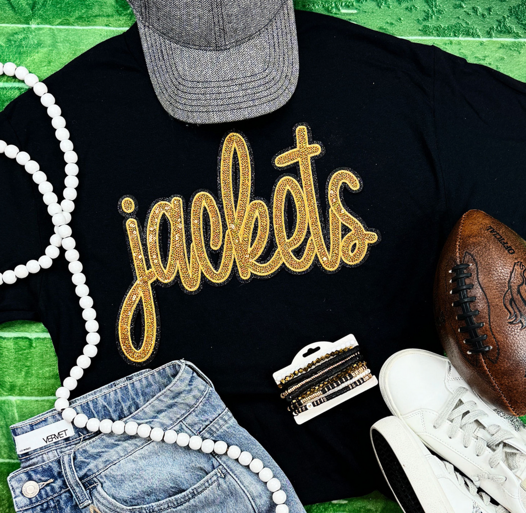Jackets Gold Sequin
