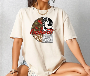 Cherries and Animal Print C