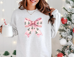 Pink Christmas Bow Shirt